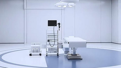 醫(yī)療內窺鏡手術設備三維動畫視頻